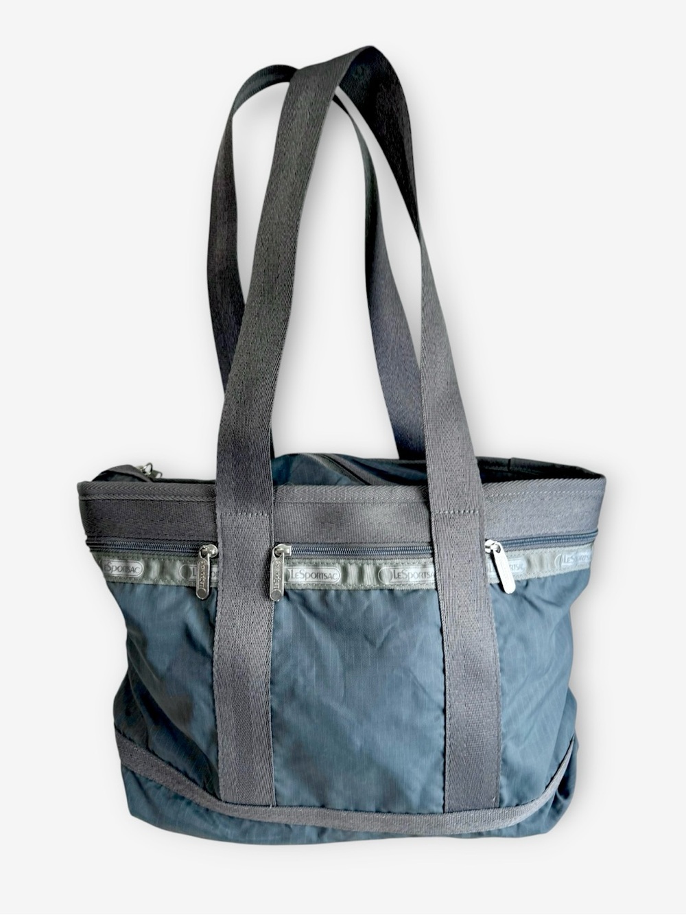 LeSportsac Travel Tote Handbag in Grey